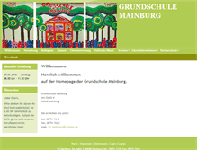 Tablet Screenshot of gs-mainburg.de